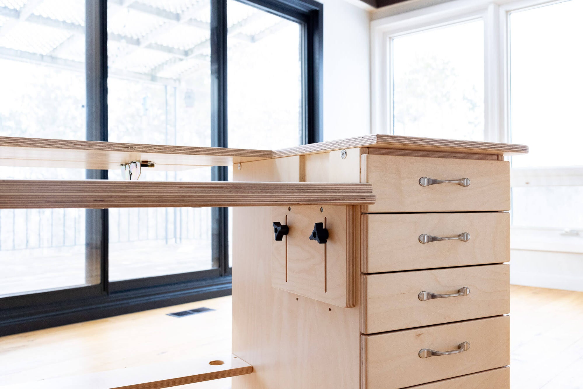 SEW 6028XL sewing desk 60" to 72" furniture Eddycrest Eddycrest