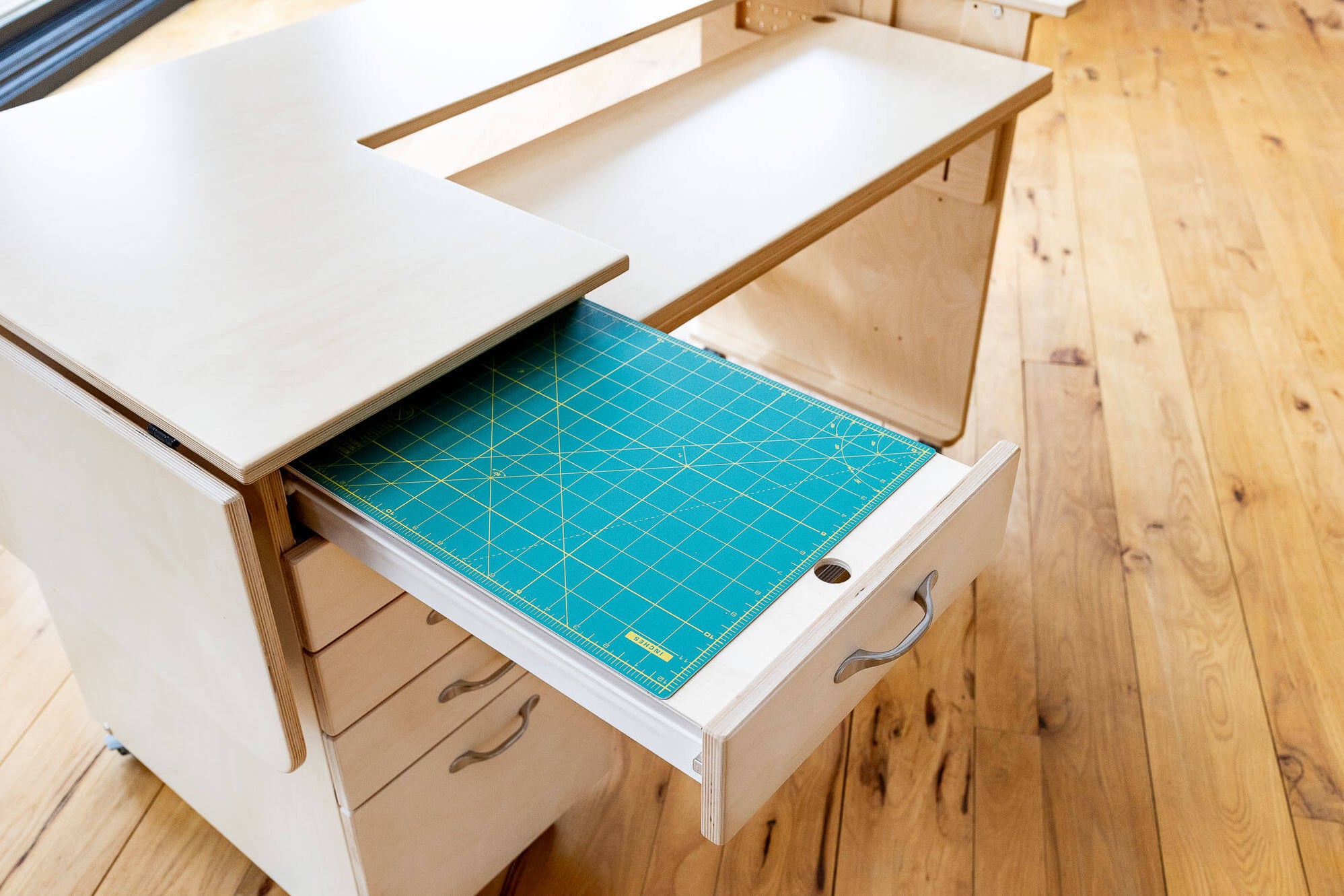 SEW 5328XL sewing desk 53" to 65" furniture Eddycrest Eddycrest